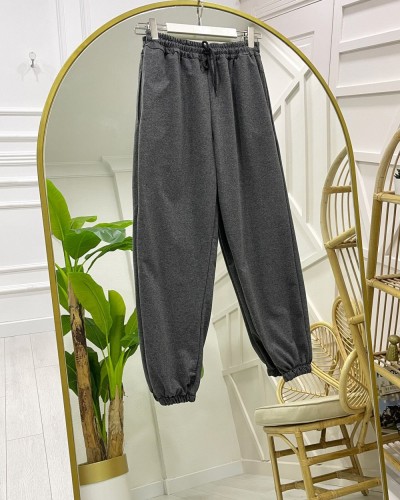 Jolie Alt Eşofman füme