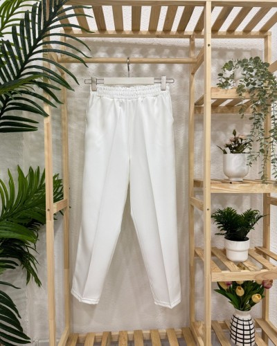 Lonna Pantolon beyaz