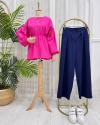 Wenka Palazzo Pantolon lacivert