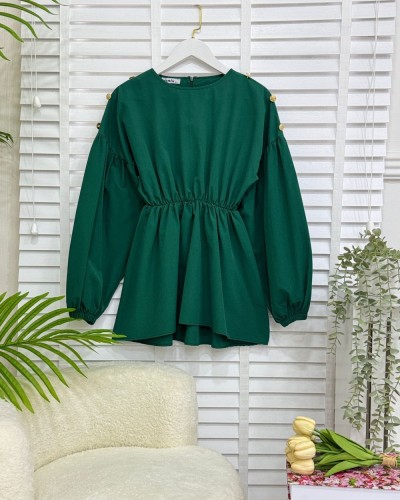 Beyge Gömlek  Zümrüt