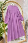 Anka Elbise lila