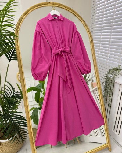 Şimal Elbise fuşya