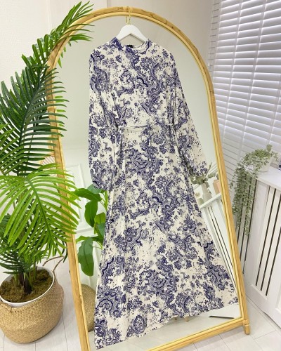 Dilda Elbise lacivert