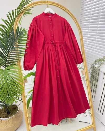 Prenses Elbise kırmızı