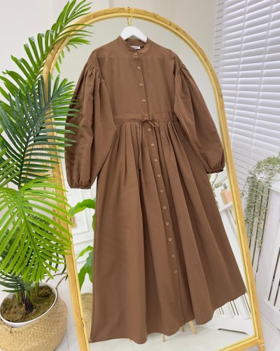 Prenses Elbise kahve