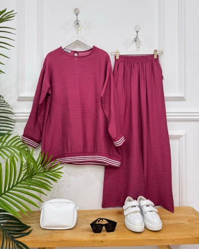 Online İkili takım bordo