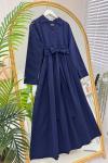 Zeren Elbise lacivert