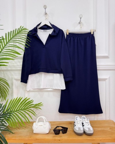 Dolly Oyşo İkili Takım lacivert