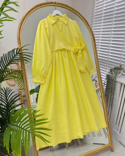 İlyun  Elbise sarı