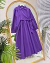 İlyun  Elbise mor