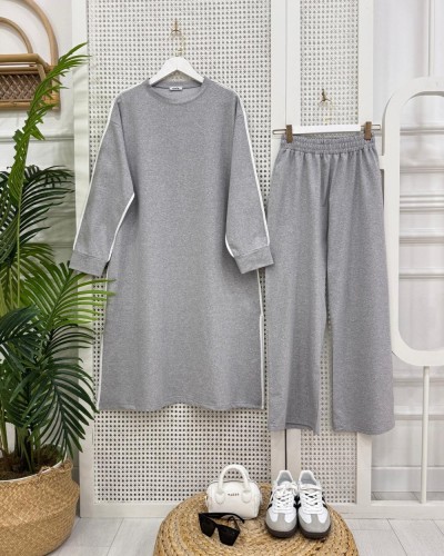 Long  İkili Takım  gri