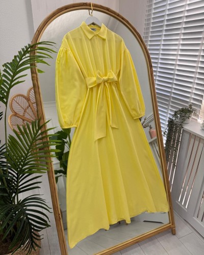 Şimal Elbise sarı
