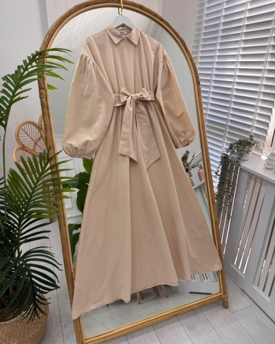 Şimal Elbise bej