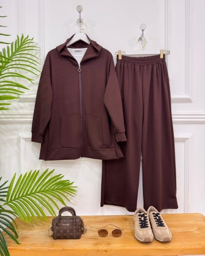 Lexa   takım   kahverengi