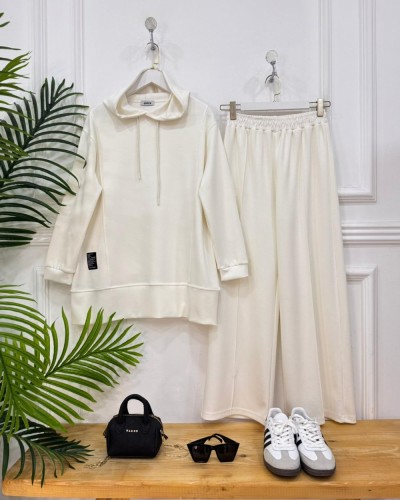 Style  ikili takım Takım ekru