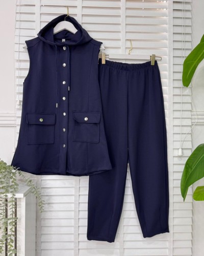 Erva ikili Takım lacivert