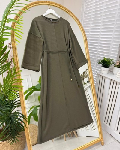 Sentez Oyşo Elbise haki