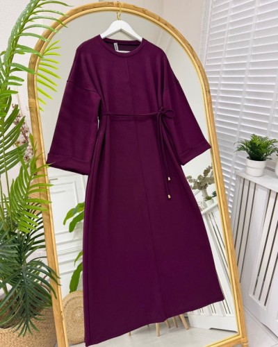  Sentez Oyşo Elbise vişne