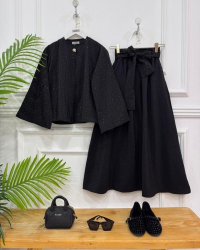 Diamond İkili Takım siyah