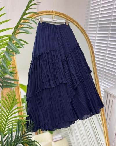 Eda Vual Etek lacivert