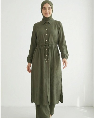 Sere Tam boy ikili Takım  haki