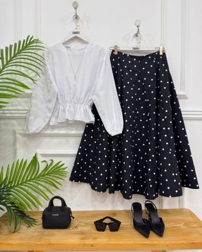 Point Etek siyah +Gömlek 