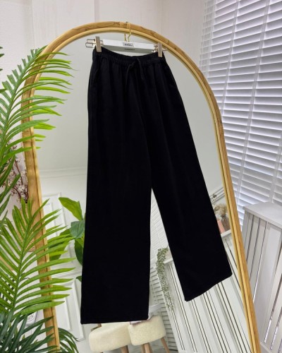 Misna Tensel Pantolon  siyah