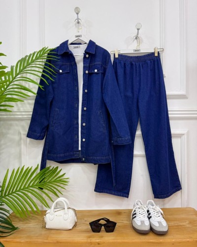 Jinda Kot  ikili Takım lacivert