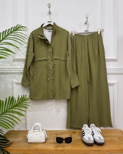 İndra ikili Takım olive yeşili