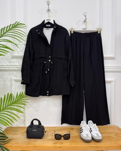 İndra ikili Takım siyah