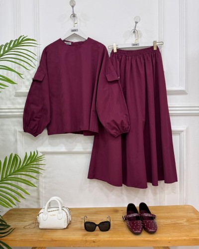 Lavanya ikili Takım vişne