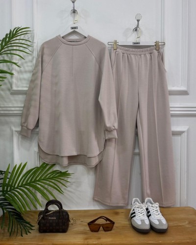 Sarra Oyşo ikili Takım bej