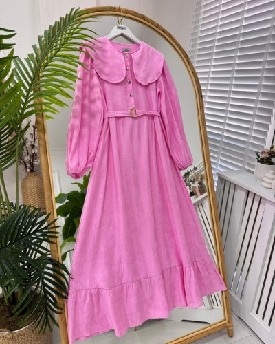 Luna Elbise pembe