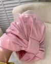 dolgulu tüllü bone pembe