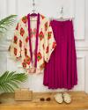 Mali ikili takım fuşya