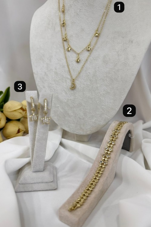 14 k gold kaplama Vip ürünler Kod 2196 