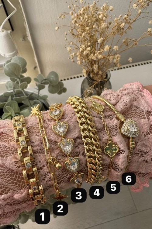 kod 2203 14 k gold kaplama Vip bileklik 