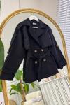 Stil Trench siyah