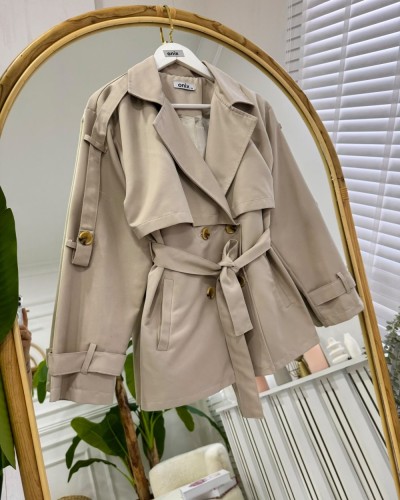 Stil Trench bej