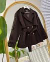 Stil Trench kahve