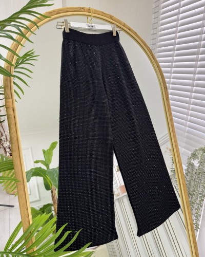 Showy pantolon siyah 
