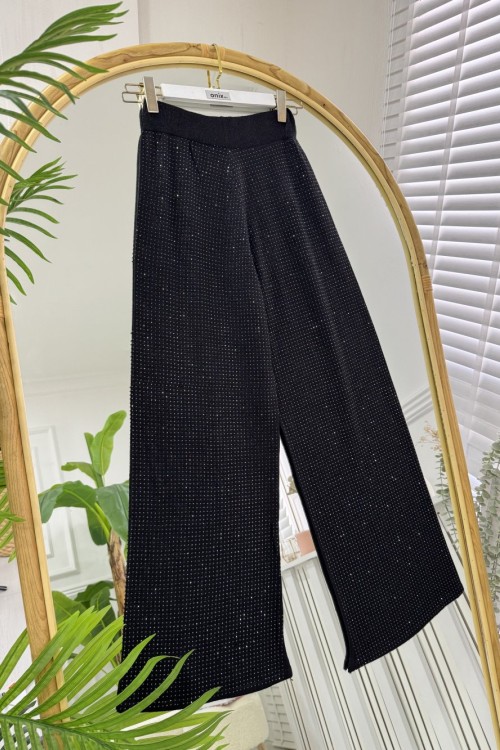 Showy pantolon siyah 