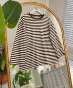 Lumi Sweat Kahve/Beyaz