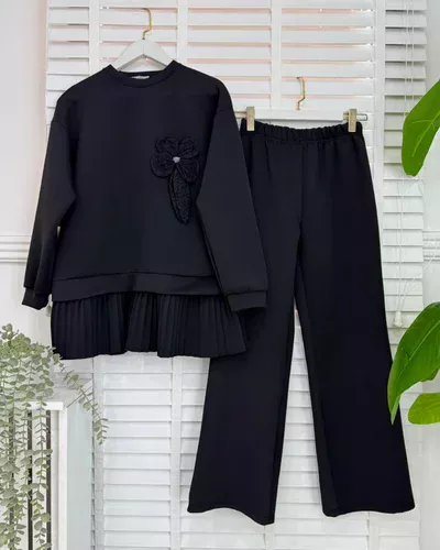 Kayla ikili Takım siyah